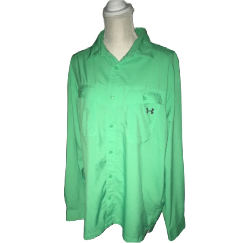 Under Armour XL Mint Green Men’s Shirts